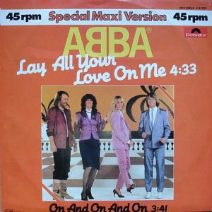 ABBA lay your love on me - Vinyltom